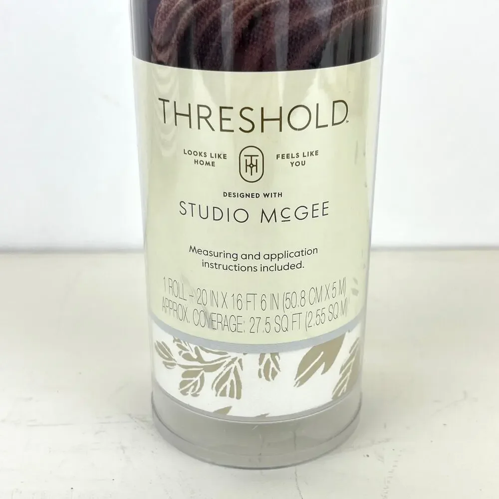 Studio McGee Vinyl Peel and Stick Wallpaper Threshold 1 Roll Covers 27.5sq ft